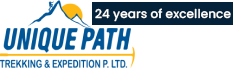 Unique Path Trekking & Expedition Logo