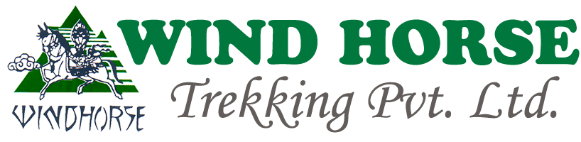 Wind Horse Trekking Logo