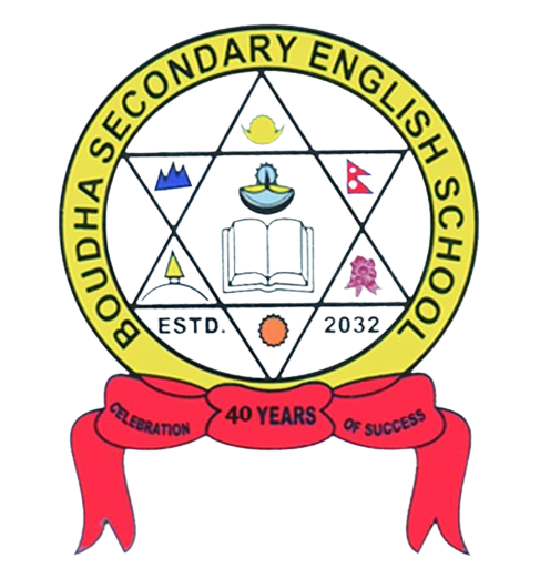 Boudha English Secondary School Logo